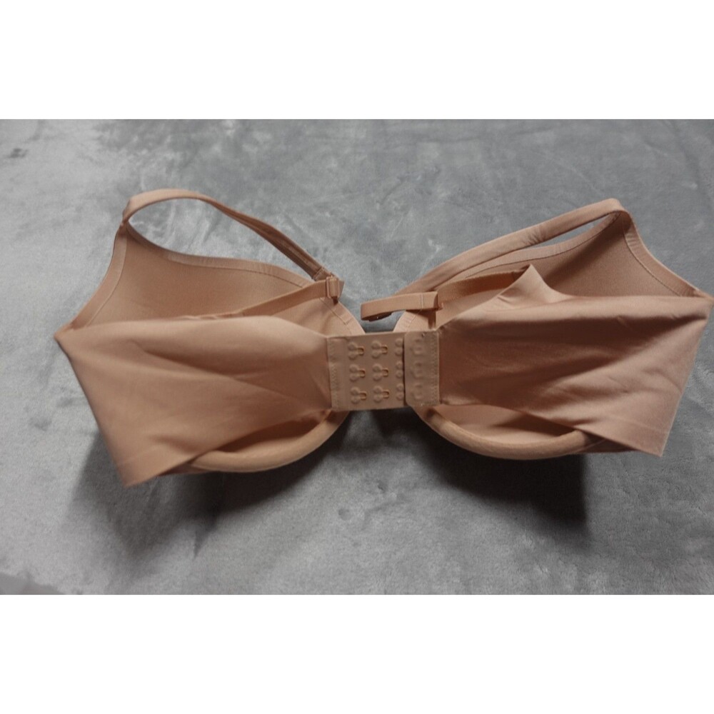 Skims 34DD Beige Mica Ultimate Push‎ Up Plunge Bra BR-UWR-1881 NWT - Picture 2 of 7